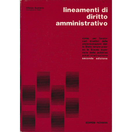 Lineamenti di diritto amministrativo