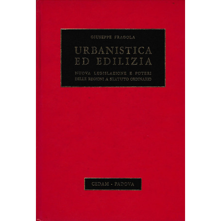 Urbanistica ed edilizia