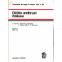 Diritto antitrust italiano vol.1° Artt. 1-7