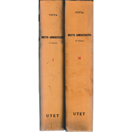 Diritto amministrativo 2 volumi