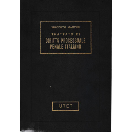 Trattato di diritto processuale penale italiano vol 4°