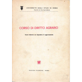 Corso di diritto agrario