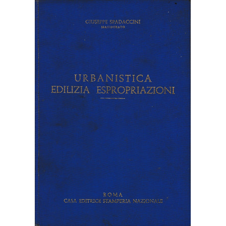 Urbanistica Edilizia Espropriazioni