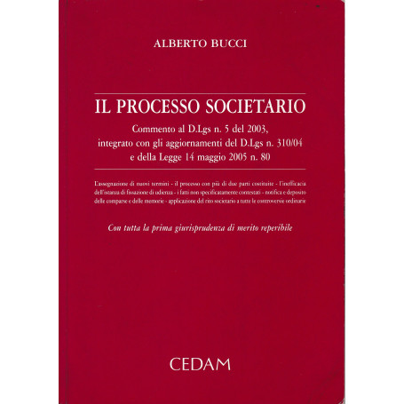 Il processo societario