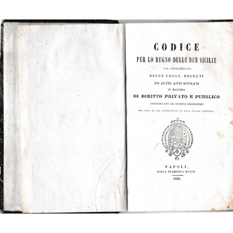 Codice per lo Regno delle due Sicilie