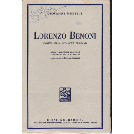 Lorenzo Benoni. Pagine della vita d'un italiano
