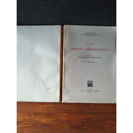 Corso di diritto amministrativo L'organizzazione amministrativa