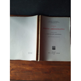 Corso di diritto amministrativo I mezzi dell'azione amministrativa