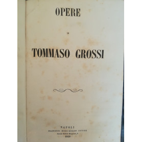 Opere di Tommaso Grossi