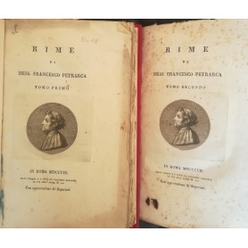 Rime di Mess. Francesco Petrarca. I. II.