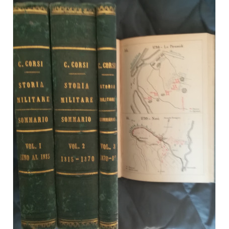 Storia militare. Sommario. I. II. II. IV (Tavole).