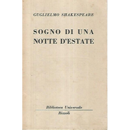 Sogno di una notte d'estate