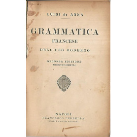 Grammatica francese dell'uso moderno