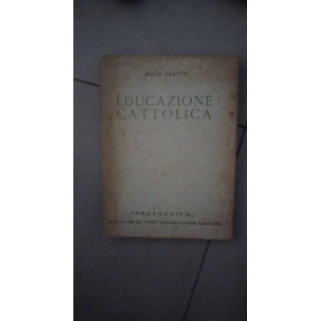 educazione cattolica