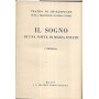 Il sogno di una notte di mezza estate. Commedia
