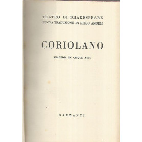 Coriolano. Tragedia in cinque atti