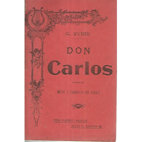 Don Carlos. Parole di Mery e Camillo Du Locle