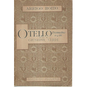 Otello. Dramma lirico in 4 atti