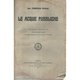 Le acque pubbliche