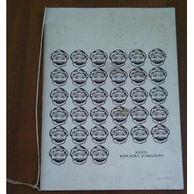 XXXIII MASCHERA D'ARGENTO