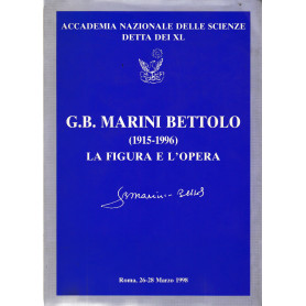 G.B. Marini Bettolo (1915-1996) La figura e l'opera