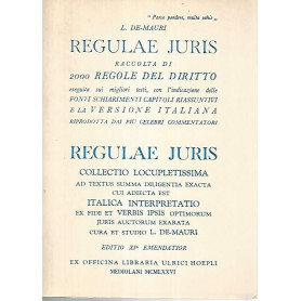Regulae juris. Raccolta di 2000 regole del diritto