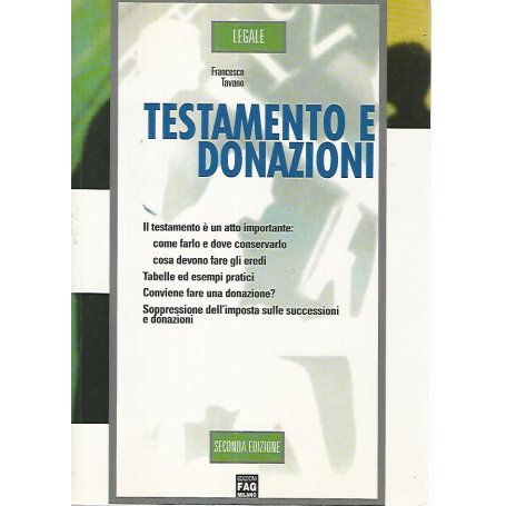 Testamento e donazioni