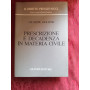Prescrizione e decadenza in materia civile
