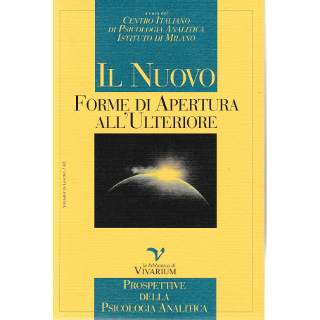 Il Nuovo. Forme di Apertura all'Ulteriore