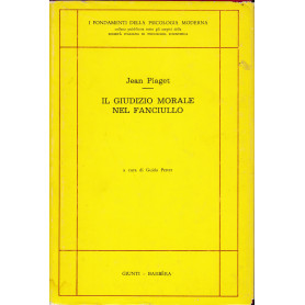 Il giudizio morale nel fanciullo