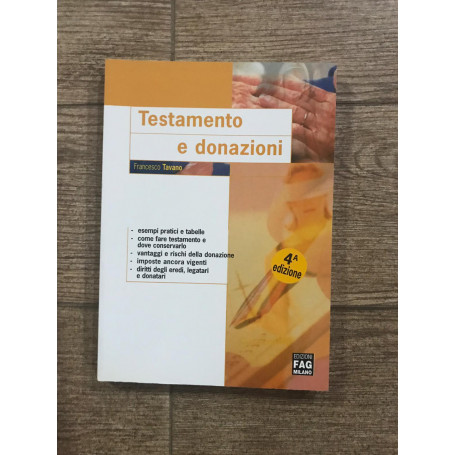 Testamento e donazioni