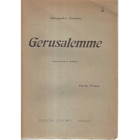 Gerusalemme. Parte prima