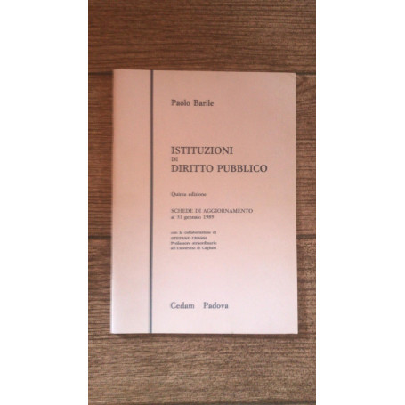 Istituzioni di diritto pubblico