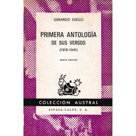 Primera antologìa de sus versos (1918-1941)
