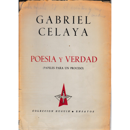 Poesia y Verdad (papeles para un proceso)