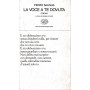 La voce a te dovuta. Testo spagnolo a fronte