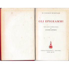 Gli epigrammi