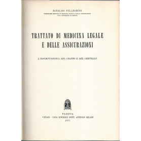 Trattato di medicina legale e delle assicurazioni X