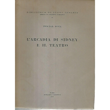 L'Arcadia di Sidney e il teatro