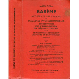 BARE'ME  accidents du travail et maladies professionnelles