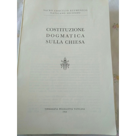 Costituzione dogmatica sulla chiesa