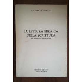 la lettura ebraica della scrittura
