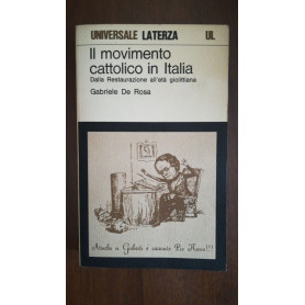 il movimento cattolico in italia