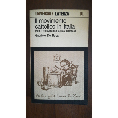 il movimento cattolico in italia
