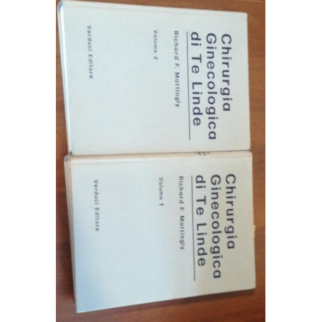 CHIRURGIA GINECOLOGICA DI TE LINDE VOL 1 E 2