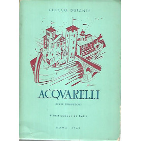 Acquarelli. (Poesie romanesche)
