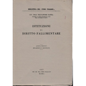 Istituzioni di diritto fallimentare