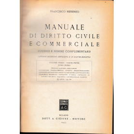 Manuale di diritto civile e commerciale