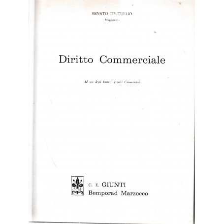 Diritto commerciale