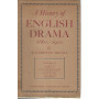 A history of english drama. 1660-1900. Volume IV